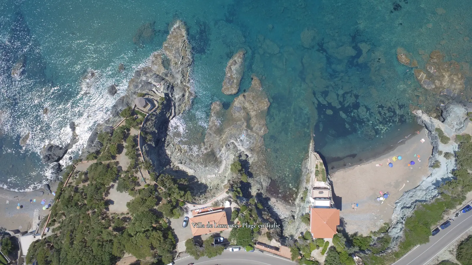 Villa de Luxe avec Plage en Italie